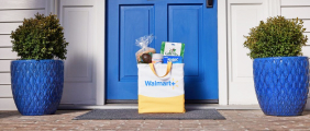 Featured benefit imagery for $155 Walmart+ Credit‡.
