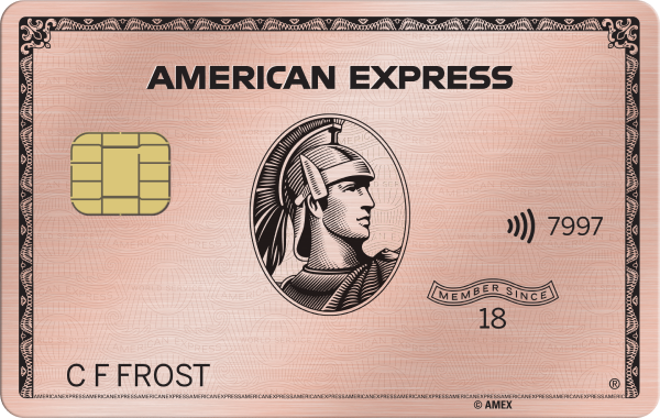credit card art for: The American Express® Rose Gold Card