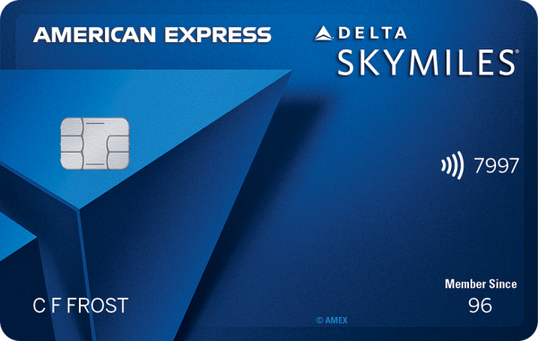 credit card art for: The Delta SkyMiles® Blue American Express Card