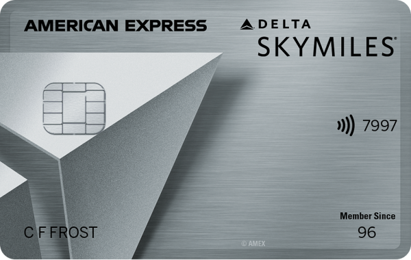 credit card art for: The Delta SkyMiles® Platinum American Express Card
