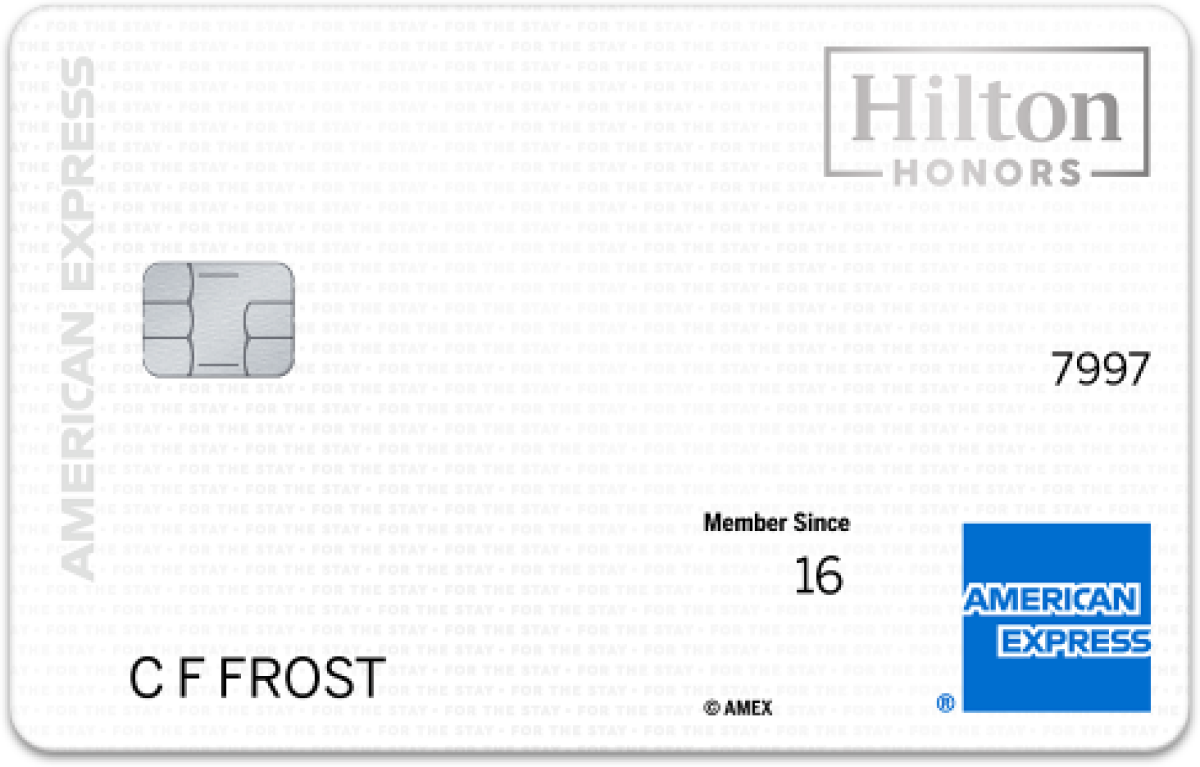 credit card art for: Hilton Honors American Express Card