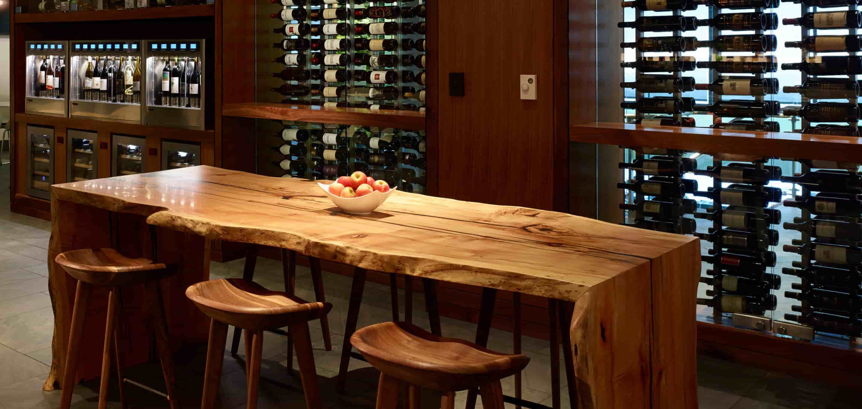 Wine Area@ SFO Centurion Lounge